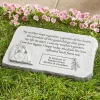 My Mother's Garden Sculpted Memorial Stone