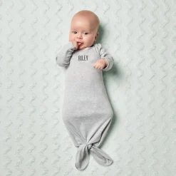 My Name Baby Knotted Gown