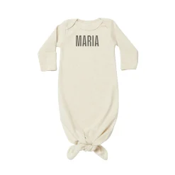 My Name Baby Knotted Gown