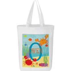 My Own Beachy Name Tote Bag