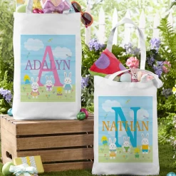 My Own Bunny Name Tote Bag