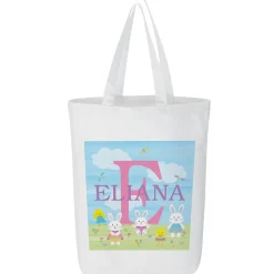 My Own Bunny Name Tote Bag