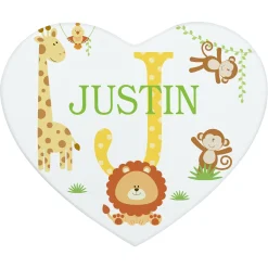 My Own Name Heart Shaped Jewelry Box