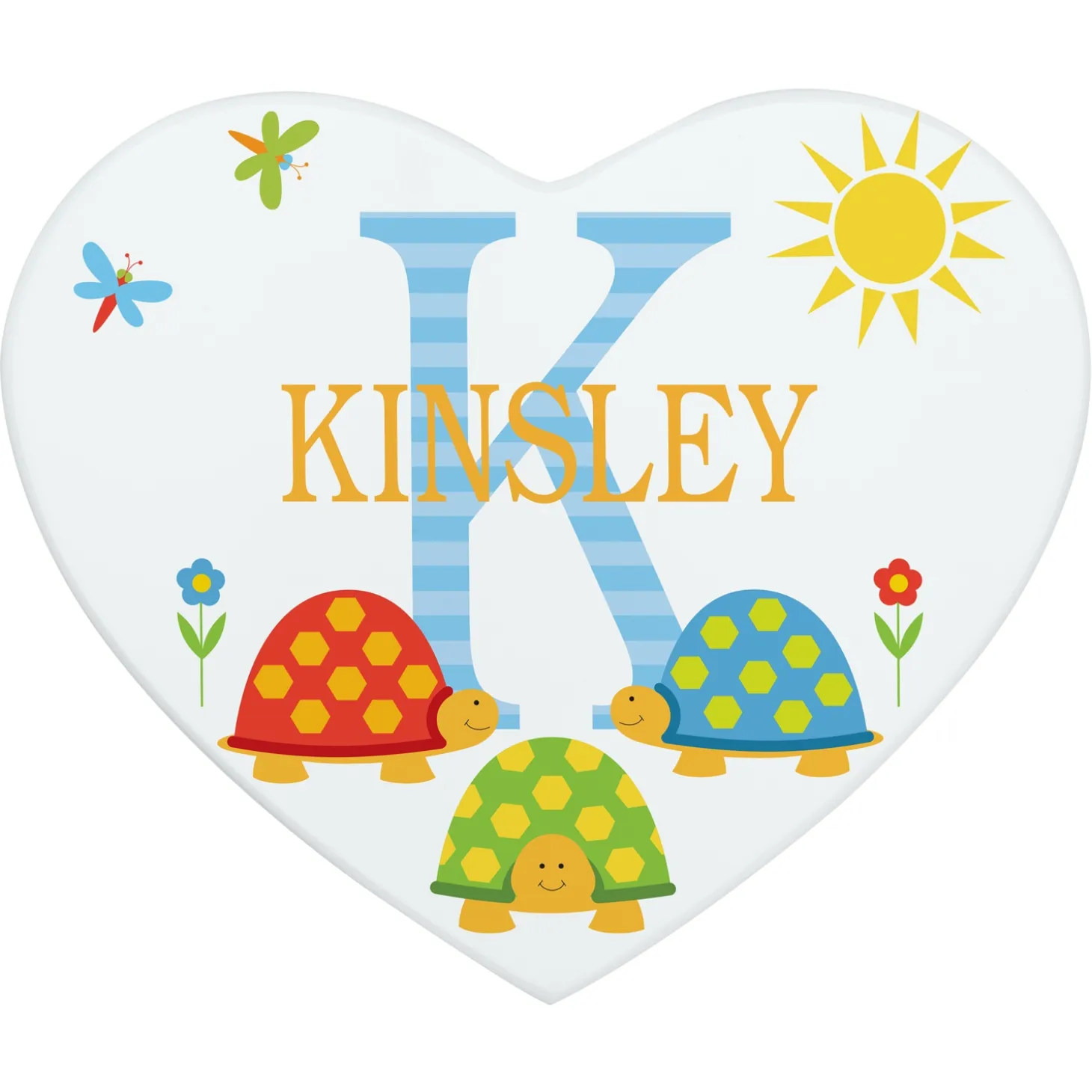 My Own Name Heart Shaped Jewelry Box