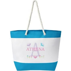 My Own Name Nautical Beach Bag