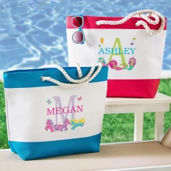 My Own Name Nautical Beach Bag
