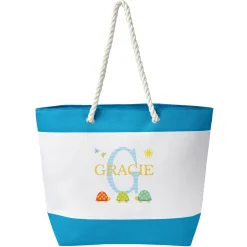 My Own Name Nautical Beach Bag