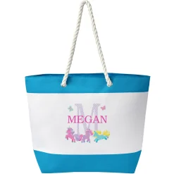 My Own Name Nautical Beach Bag