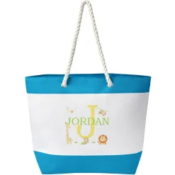 My Own Name Nautical Beach Bag