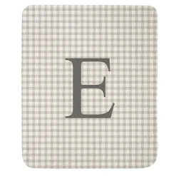 My Plaid Name Quilted Baby Blanket