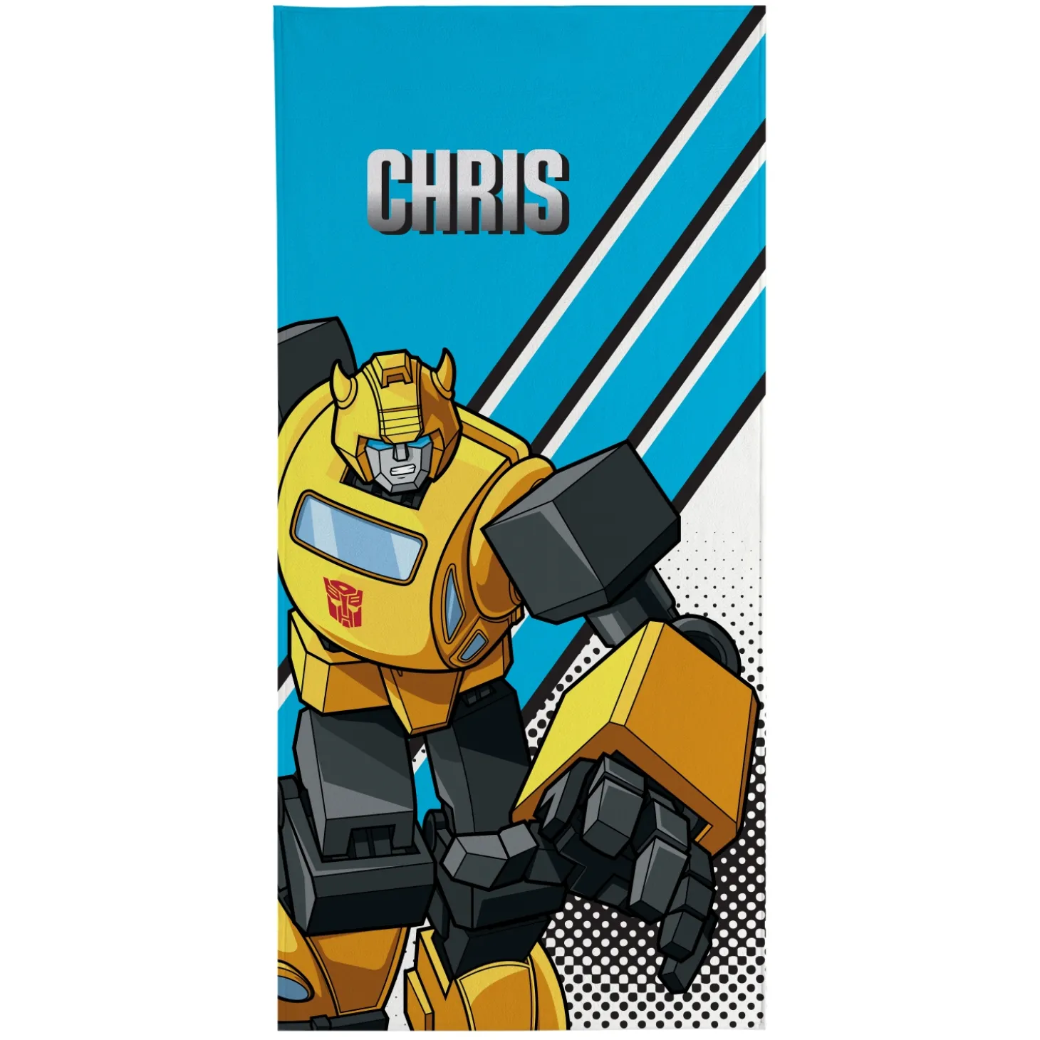 My TRANSFORMERS Stripes Beach Towel