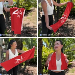 Name and Initial Cooling Towel
