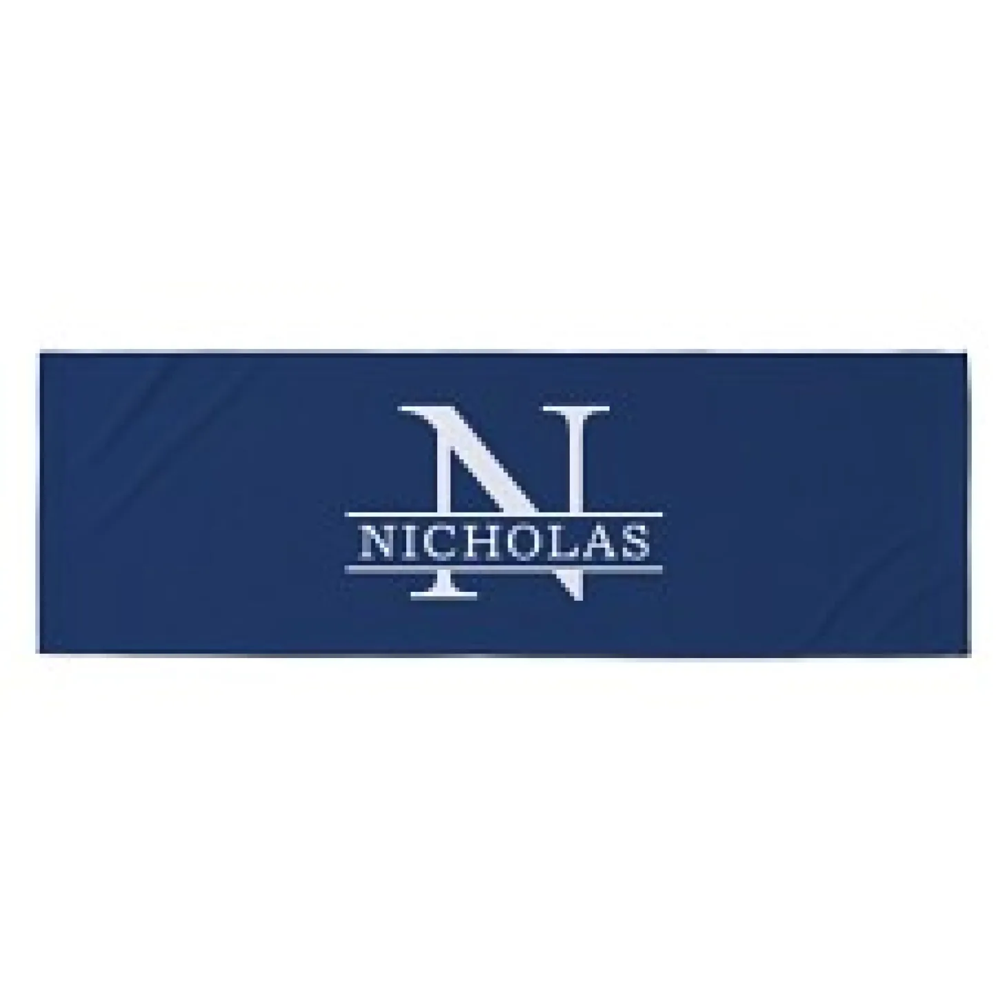 Name and Initial Cooling Towel