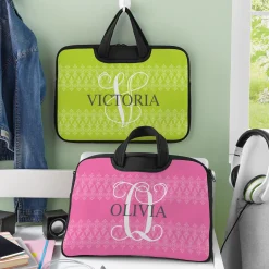 Name and Initial Laptop Carrying Bag