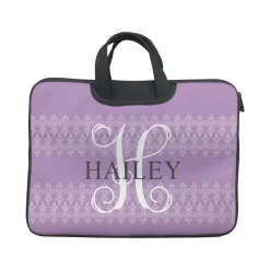 Name and Initial Laptop Carrying Bag