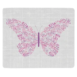 Name Art Plush Blanket