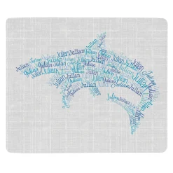 Name Art Plush Blanket