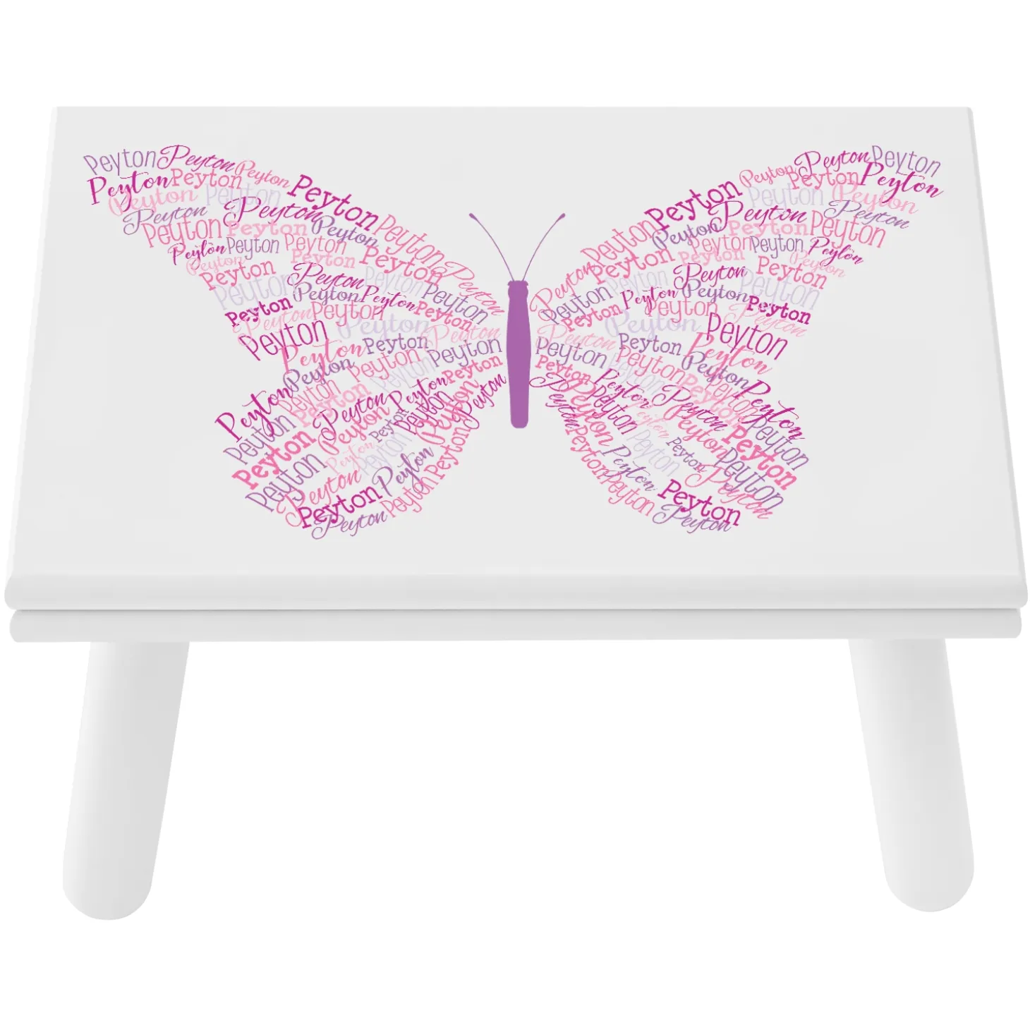 Name Art Step Stool