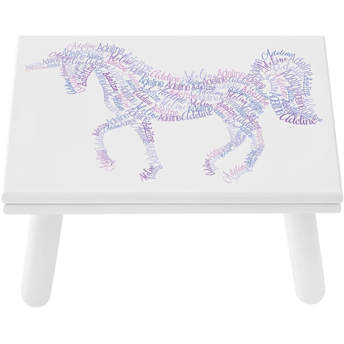 Name Art Step Stool