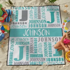 Name Game Beach Blanket