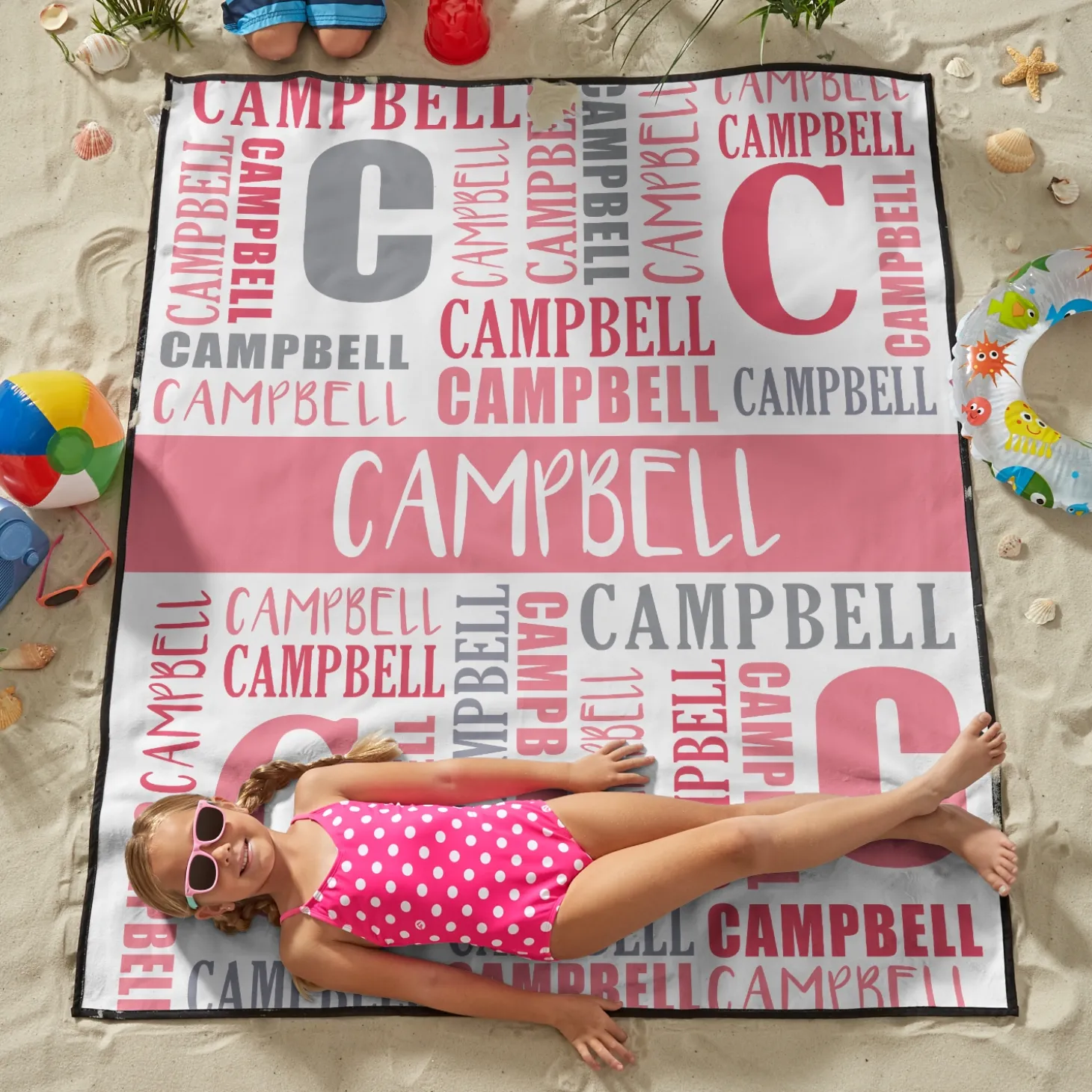 Name Game Beach Blanket