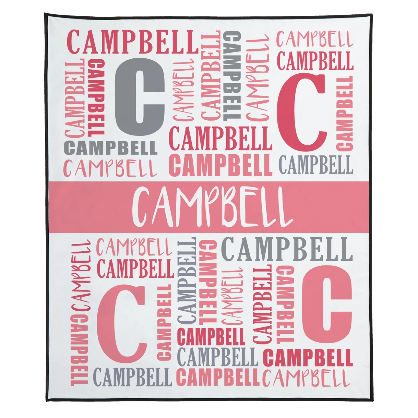Name Game Beach Blanket