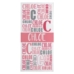 Name Game Beach Towel