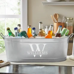 Name & Initial Beverage Tub