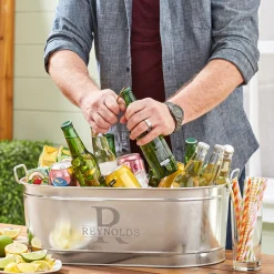 Name & Initial Beverage Tub