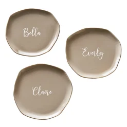Name + Initial Ceramic Catchall Set