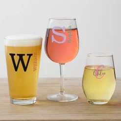 Name & Initial Glassware