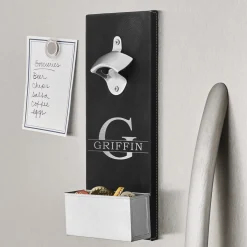 Name & Initial Wall Bottle Opener
