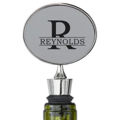 Name + Initial Wine Stopper