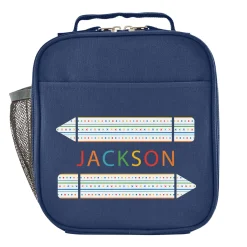 Name In Stripes Navy Backpack Collection