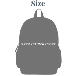 Name In Stripes Navy Backpack Collection