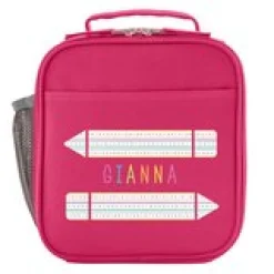 Name In Stripes Pink Backpack Collection