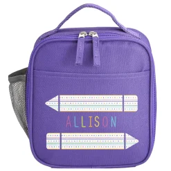 Name In Stripes Purple Backpack Collection