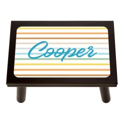 Name in Stripes Step Stool