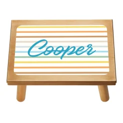 Name in Stripes Step Stool