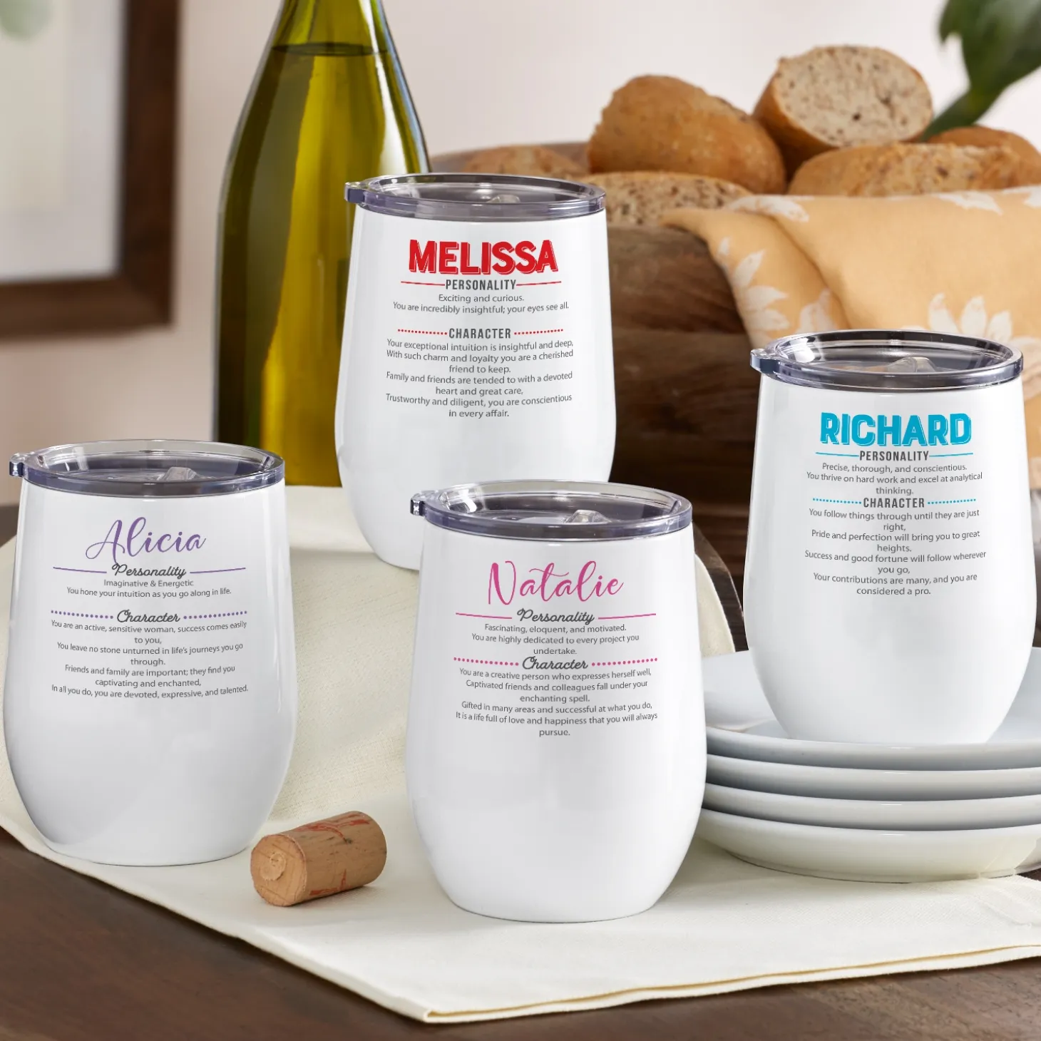 Name Meaning Insulated Wine Tumbler