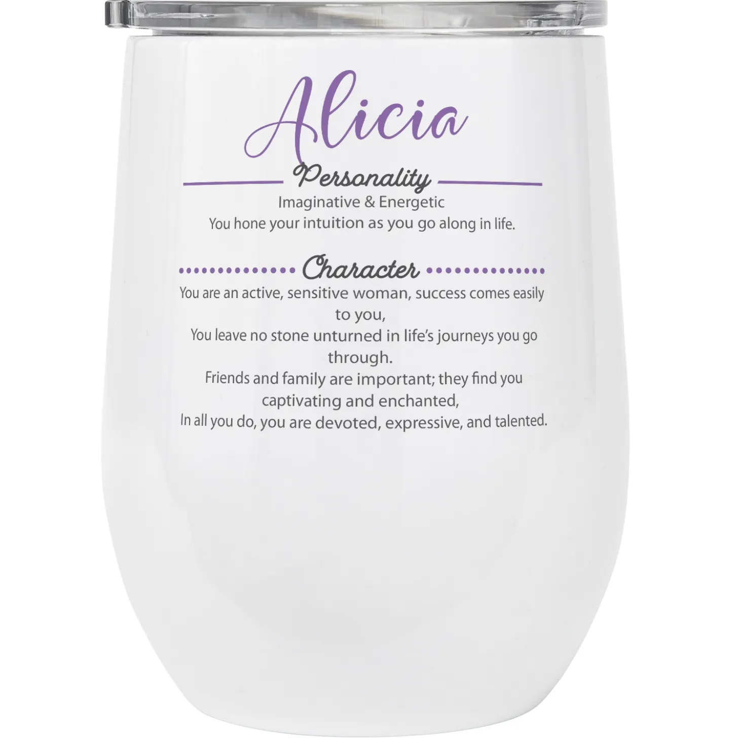 Name Meaning Insulated Wine Tumbler
