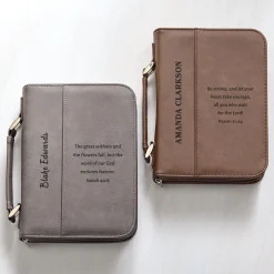 Name + Message Bible Cover