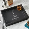 Name + Monogram Bar Tray