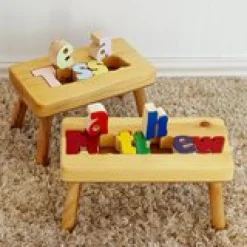 Name Puzzle Stools
