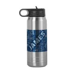 Names Galore Steel Water Bottle