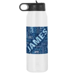 Names Galore Steel Water Bottle