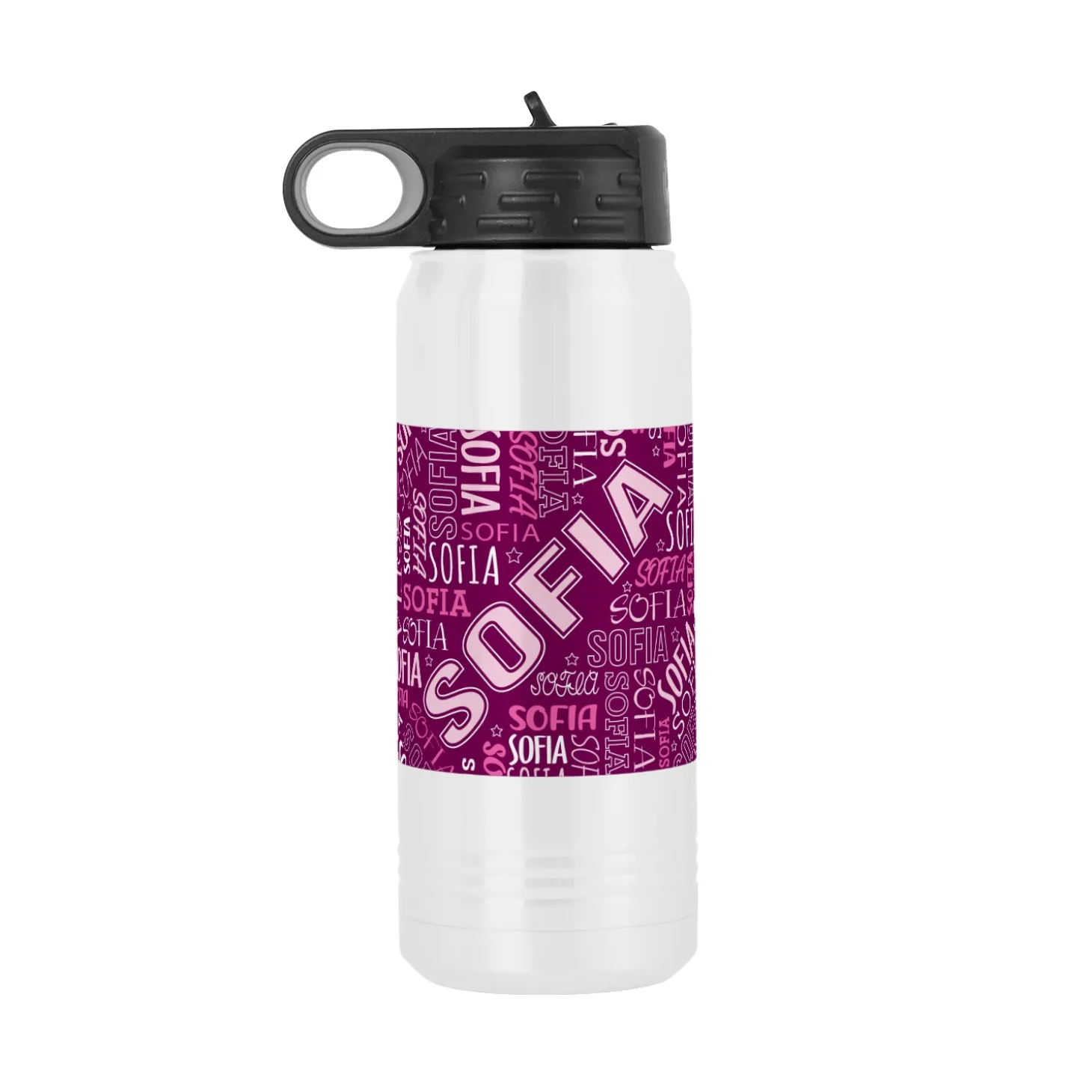 Names Galore Steel Water Bottle