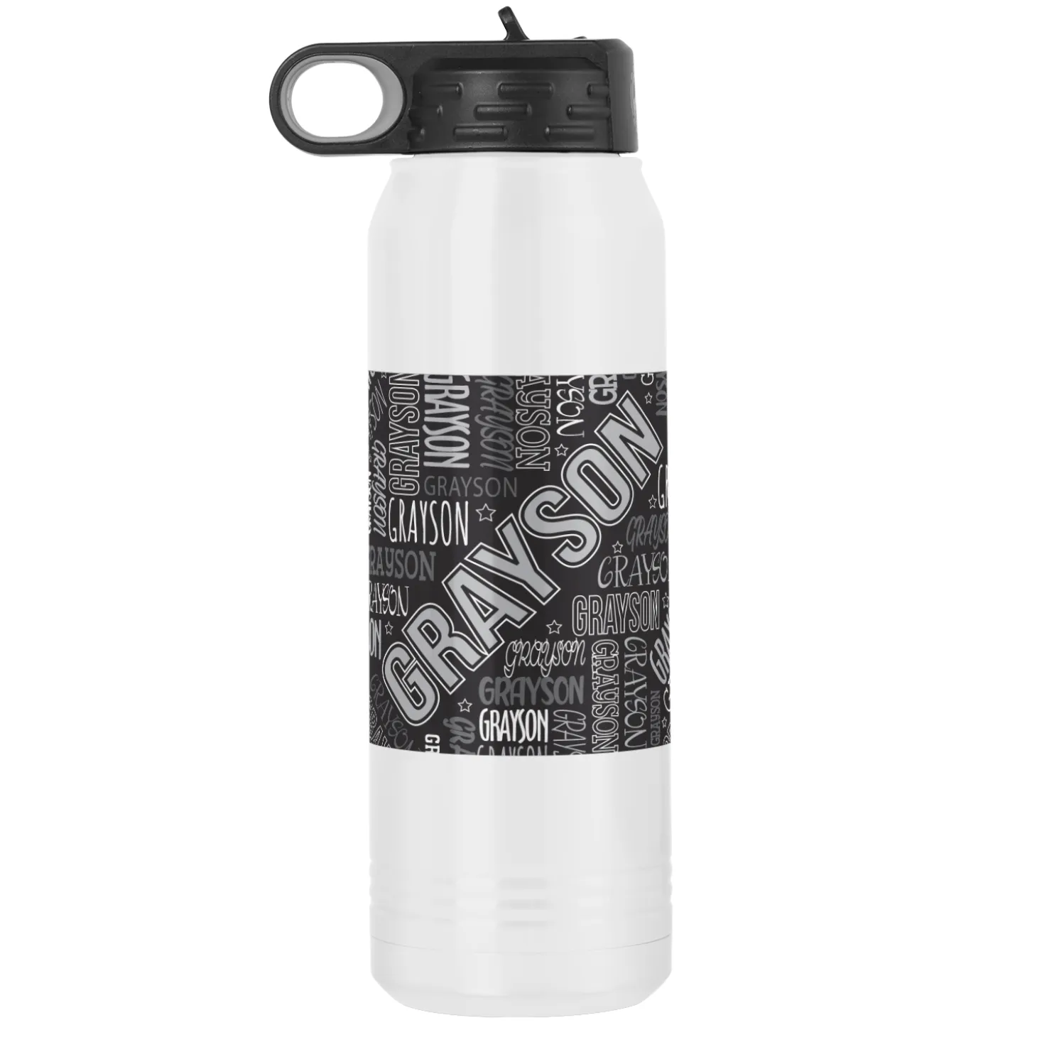 Names Galore Steel Water Bottle