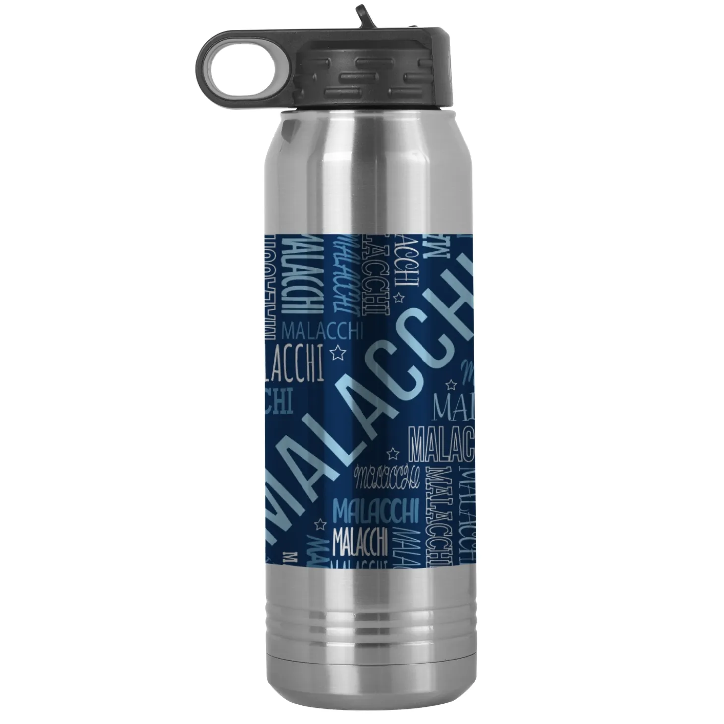 Names Galore Steel Water Bottle