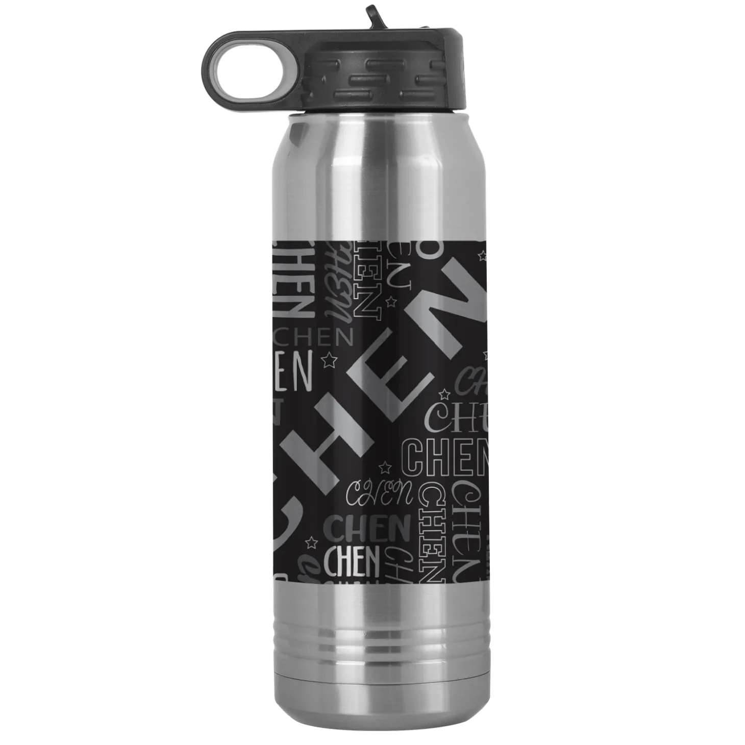 Names Galore Steel Water Bottle